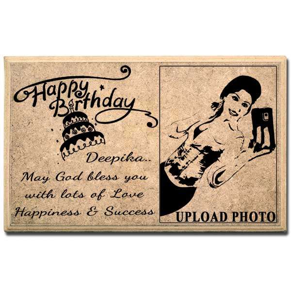 Personalised Wooden Plaque For Birthday Personalised Wooden Plaque For Birthday