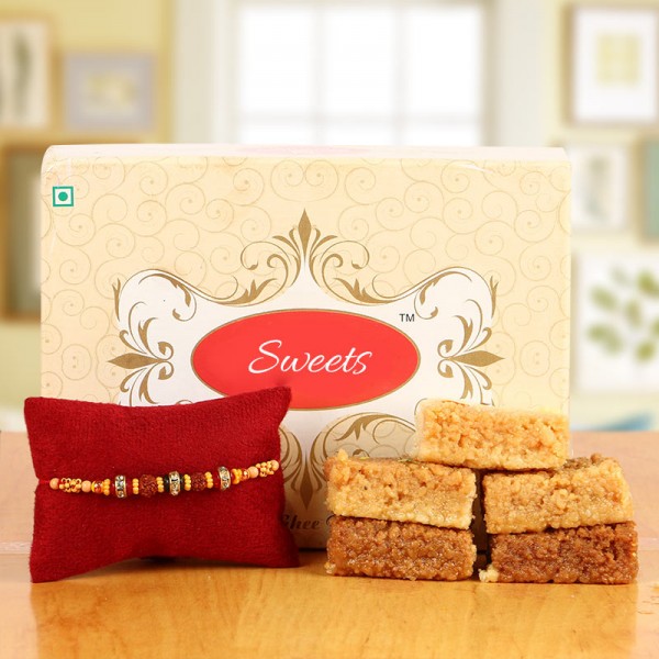 Extravaganza Rakhi N Milk Cake Extravaganza Rakhi N Milk Cake