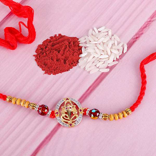 Perfect Ganesha Rakhi Perfect Ganesha Rakhi