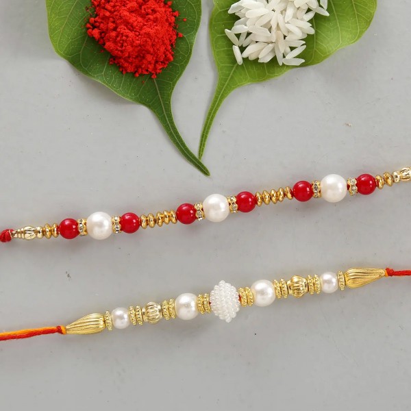 Rakhi Gift Hamper Set Of 2 Rakhis Rakhi Gift Hamper Set Of 2 Rakhis