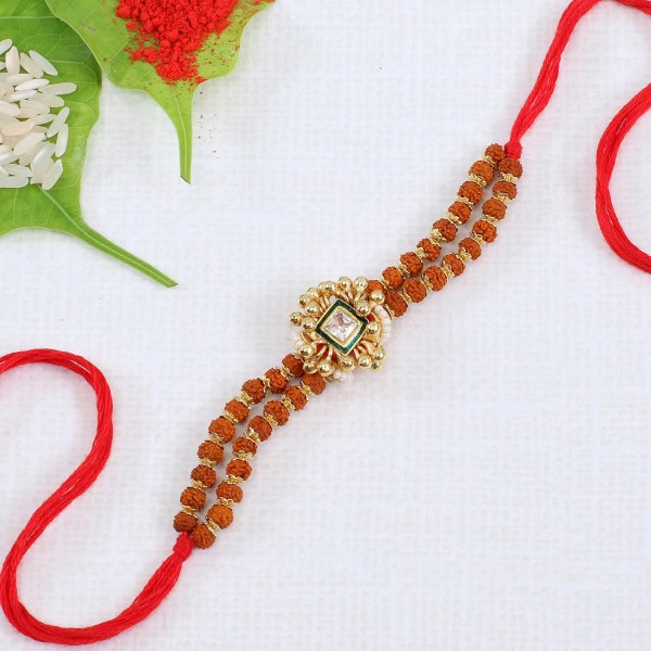 Rudraksh Rakhi Rudraksh Rakhi