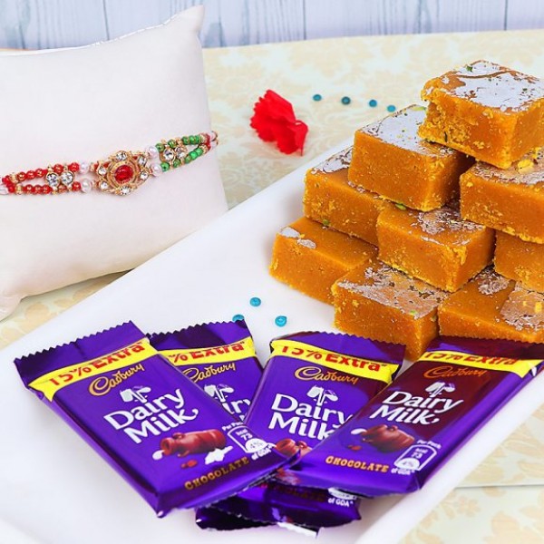 Scrummy Rakhi Combo Scrummy Rakhi Combo